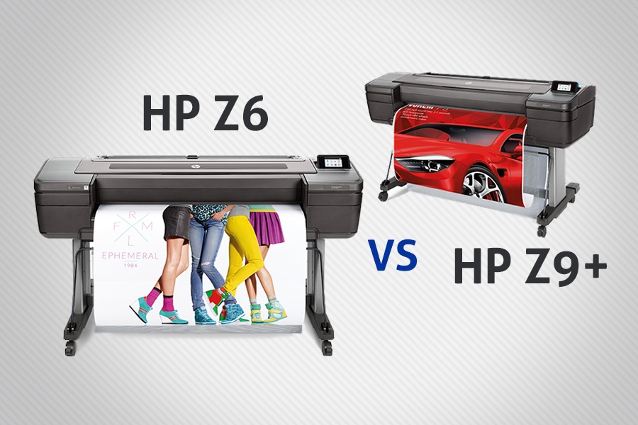 The HP Z6 vs. Z9+: Innovative Specialty Print Technology for Graphic Designers